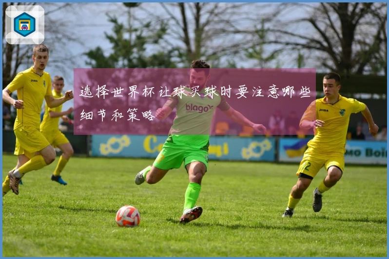 选择世界杯让球买球时要注意哪些细节和策略
